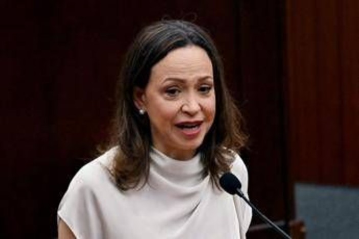 Venezuela, Machado torna in patria: "Sono qui" Venezuela, Machado torna in patria: "Sono qui"
