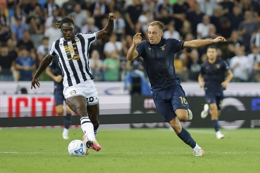 La Lazio batte anche l’Udinese, in testa con Inter e Roma La Lazio batte anche l’Udinese, in testa con Inter e Roma