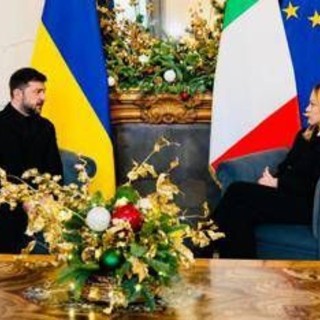 Zelensky dal Papa e poi da Meloni: "Conto sul sostegno dell'Italia". E annuncia: "Pronto alle elezioni" Zelensky dal Papa e poi da Meloni: "Conto sul sostegno dell'Italia". E annuncia: "Pronto alle elezioni"