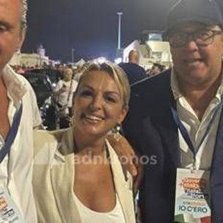 Francesca Pascale celebra governo Meloni a Bari: "Berlusconi sarebbe fiero"