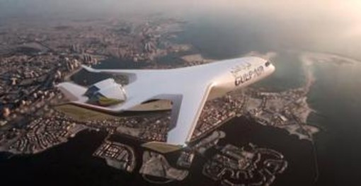 Salotti, design 'a razza' e niente finestrini: nel 2030 arriva aereo del futuro Salotti, design 'a razza' e niente finestrini: nel 2030 arriva aereo del futuro