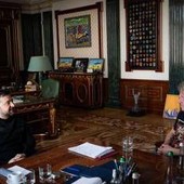 Ucraina, Sean Penn vede Zelensky a Kiev dopo aver dato buca agli Oscar