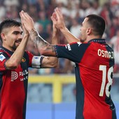 Primo punto per il Genoa, è 1-1 contro il Frosinone Primo punto per il Genoa, è 1-1 contro il Frosinone