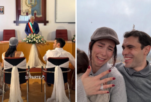 Aurora Ramazzotti e Goffredo Cerza, oggi il primo sì in Comune: il matrimonio in Sicilia Aurora Ramazzotti e Goffredo Cerza, oggi il primo sì in Comune: il matrimonio in Sicilia