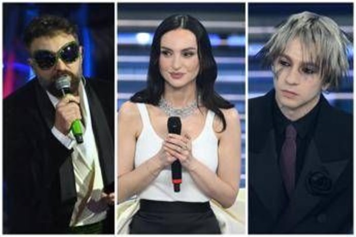 Sanremo, le pagelle ai look della finale: Arisa pigliatutto, Chiello goth e Dargen scalzo